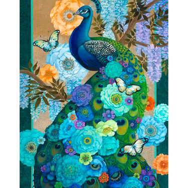 David Galchutt: Floral Peacock
