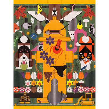 Charley Harper: Biodiversity in the Burbs