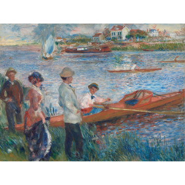 Auguste Renoir: Oarsmen at Chatou