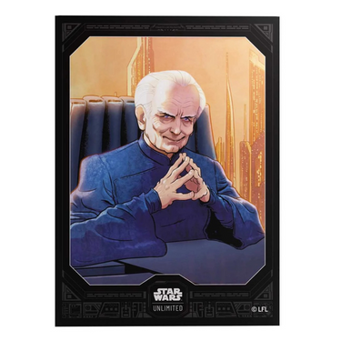 Star Wars: Unlimited Art Sleeves (Chancellor Palpatine) - Thirsty Meeples
