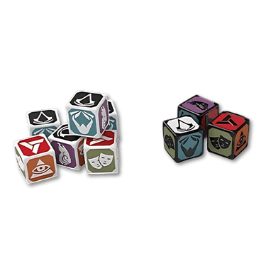 Assassin's Creed RPG: Dice Pack (PRE-ORDER) - Thirsty Meeples