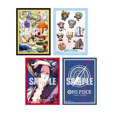 One Piece Card Game Official Sleeve 16 - Set of 4 (all designs)