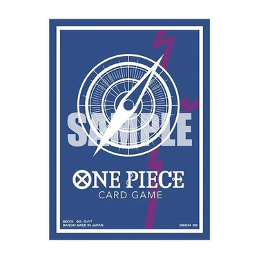 One Piece Card Game Official Sleeve 16 - Standard Blue (Rocks D. Xebec)