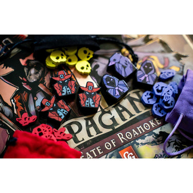 Pagan: Fate of Roanoke - Wooden Token Set - Thirsty Meeples