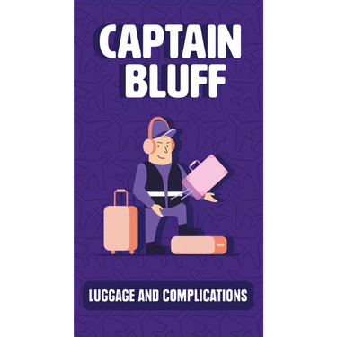 Captain Bluff family game by Helvetiq, featuring colorful cards and game pieces for engaging family fun.