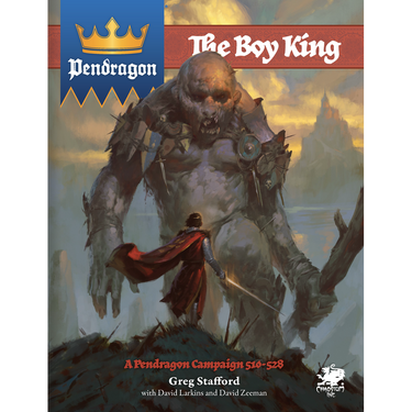 Pendragon RPG: The Boy King - front cover