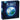 Blue Orange Planet abstract game with colorful planetary illustrations and game pieces on a wooden surface.