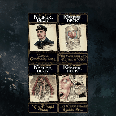Call of Cthulhu RPG: Keeper Decks (2nd Edition) - Thirsty Meeples