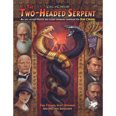 Call of Cthulhu RPG: The Two-Headed Serpent - Thirsty Meeples