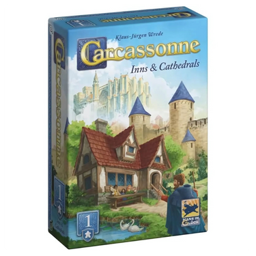 Carcassonne: Expansion 1 – Inns & Cathedrals - Thirsty Meeples