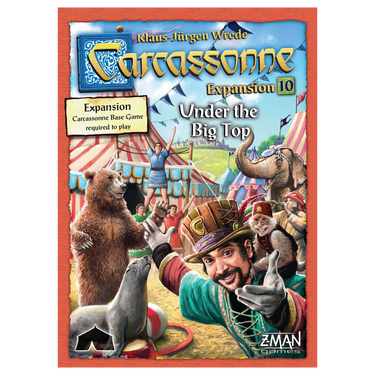 Carcassonne: Expansion 10 – Under the Big Top (Z-Man English edition)