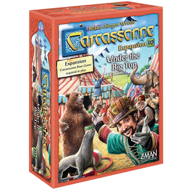 Carcassonne: Expansion 10 – Under the Big Top - Thirsty Meeples