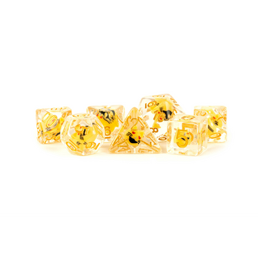 Cat Dice 16mm Resin Poly Dice Set - Thirsty Meeples