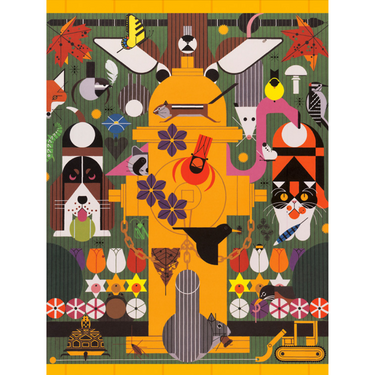 Charley Harper: Biodiversity in the Burbs - Thirsty Meeples