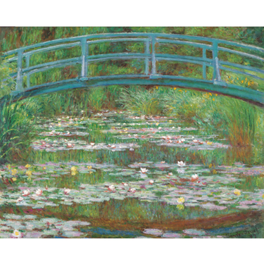 Claude Monet: The Japanese Footbridge (Detail) - Thirsty Meeples