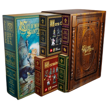 The Cats of Mont Saint Michel (Deluxe Set) (PRE-ORDER) - Thirsty Meeples