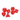 Confetti Dice Set: Ruby Red - Thirsty Meeples