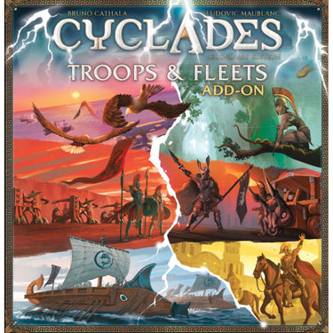 Cyclades: Troops and Fleets Add-On (PRE-ORDER) - Thirsty Meeples