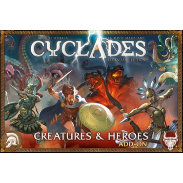 Cyclades: Creatures and Heroes Add-On - Thirsty Meeples