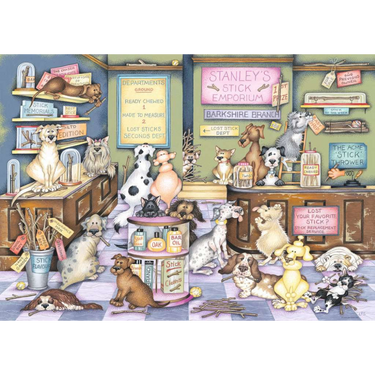 Dapper Dogs No 2 - Stanley’s Stick Emporium - Thirsty Meeples