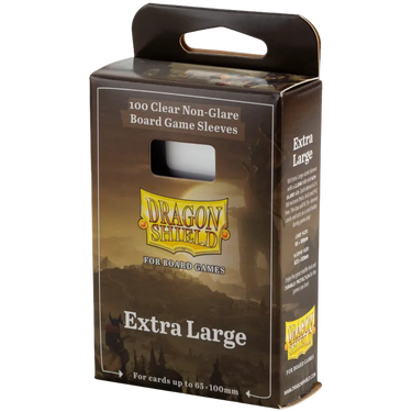 Extra Large Clear/Non-Glare Board Game Sleeves - Thirsty Meeples