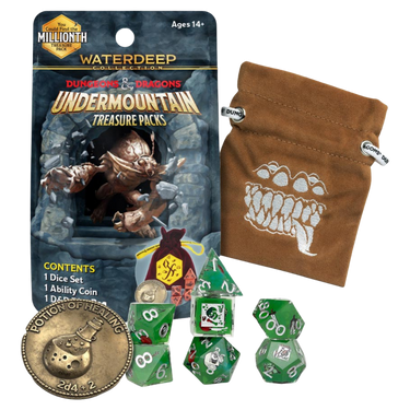 Dungeons and Dragons: Undermountain Treasure Packs - Thirsty Meeples