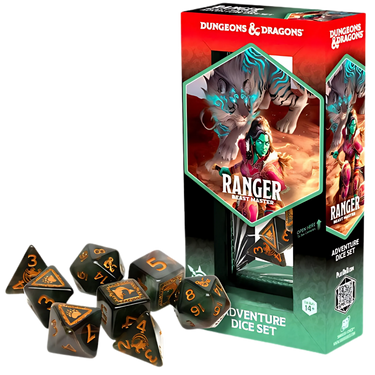 Dungeons & Dragons Adventure Dice Set - Ranger: Beast Master - Thirsty Meeples