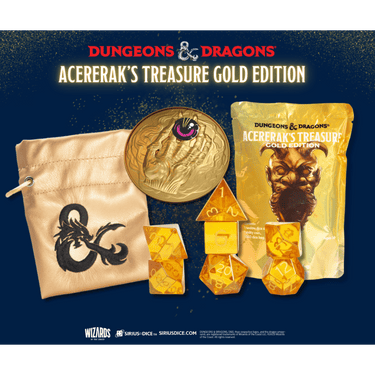 Dungeons & Dragons: Acererak's Treasure Packs (Gold Edition) - Thirsty Meeples