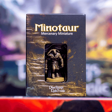 Dwellings of Eldervale (2nd Ed): Minotaur Mercenary Mini Expansion - Thirsty Meeples