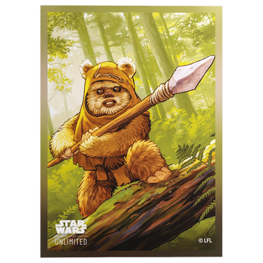Star Wars: Unlimited Premium Art Sleeves (Wicket) — view 3