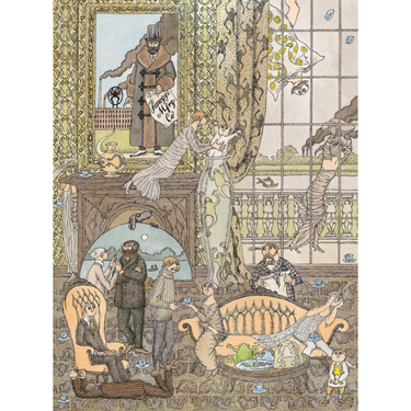 Edward Gorey: Frawgge Mfrg - Thirsty Meeples