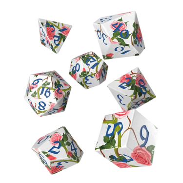 Full Art Dice Set: Roses - Thirsty Meeples