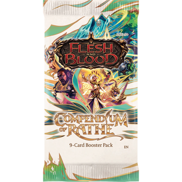 Flesh And Blood TCG: Compendium of Rathe Booster Box (24 packs) - Thirsty Meeples
