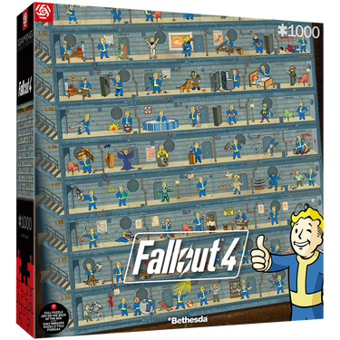 Fallout 4 Perk Poster Puzzle - Thirsty Meeples