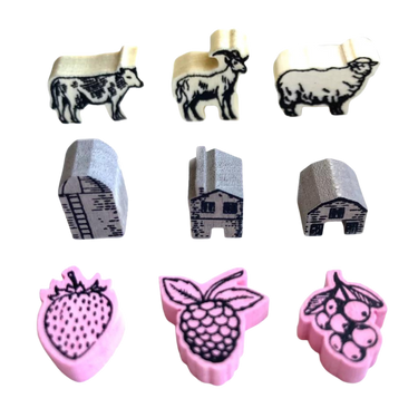 Fromage: Wood Tokens - Thirsty Meeples