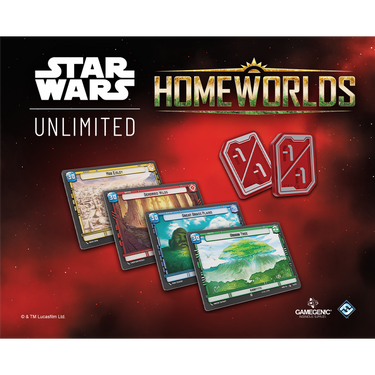 Star Wars: Unlimited Homeworlds – Weakness Tokens and Acrylic Base
