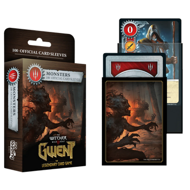 Gwent: Monsters Card Sleeves - Thirsty Meeples
