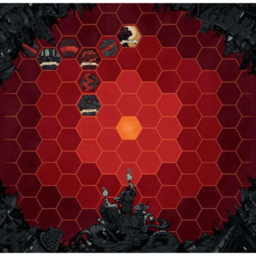 Heart: The City Beneath RPG - Map and Sticker Set - Thirsty Meeples