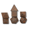 Illusory Stone RPG Dice Set: Granite (PRE-ORDER) - Thirsty Meeples