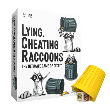 Lying, Cheating, Racoons (PRE-ORDER) - Thirsty Meeples