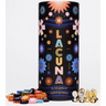 Abstract game Lacuna by CMYK featuring colorful geometric shapes on a neutral background.