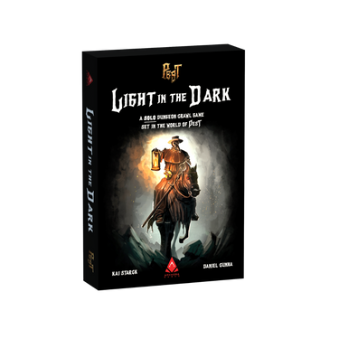 Image of the strategy game Light in the Dark by Archona Games, featuring the game board and components for immersive gameplay.