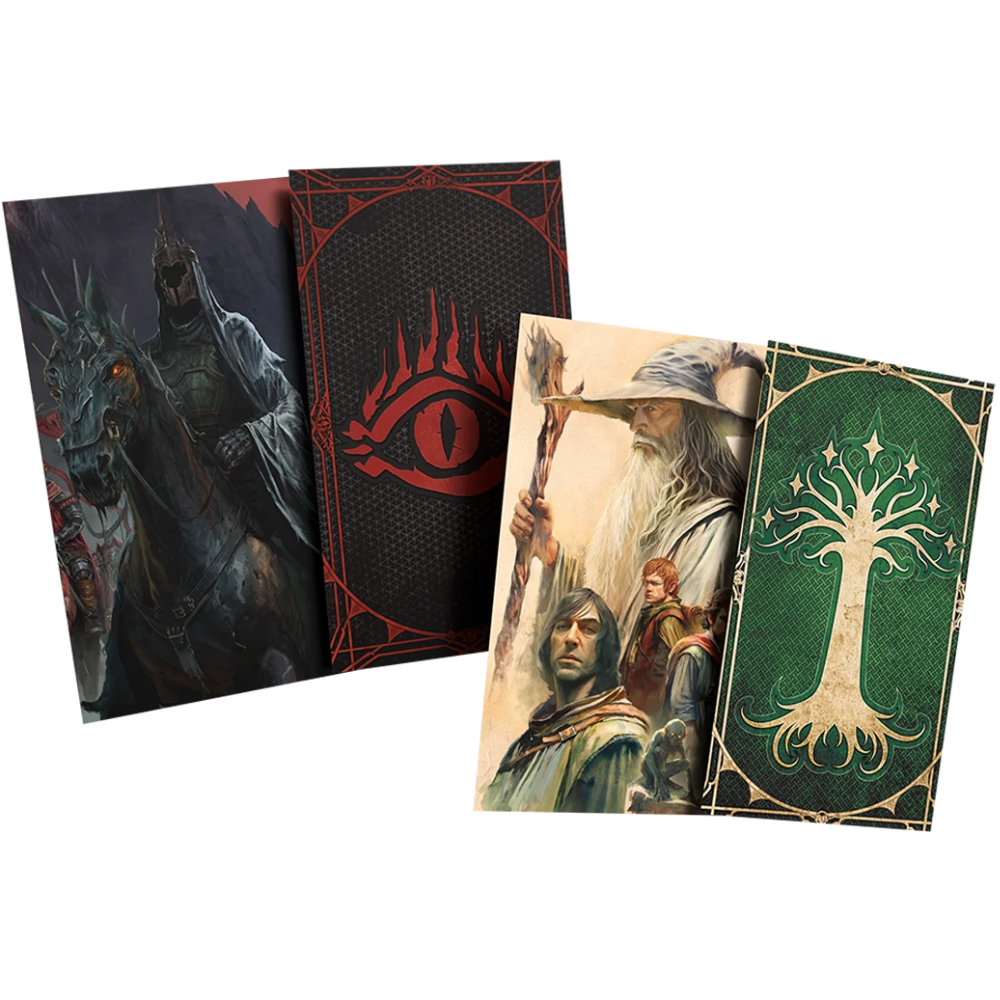 card sleeves lord of the rings Lord of the Rings: The Confrontation