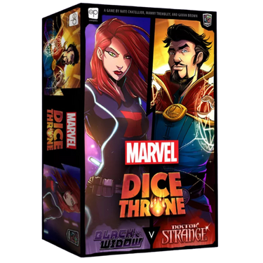 Marvel Dice Throne: 2-Hero Box (Black Widow, Doctor Strange) - Thirsty Meeples
