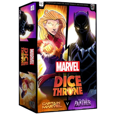 Marvel Dice Throne: 2-Hero Box (Captain Marvel, Black Panther) - Thirsty Meeples