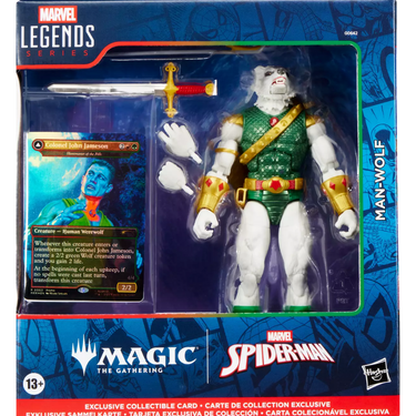 Marvel Legends Series Magic: The Gathering - Man Wolf (DAMAGED) - Thirsty Meeples