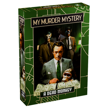 My Murder Mystery: A Dead Monkey - Thirsty Meeples