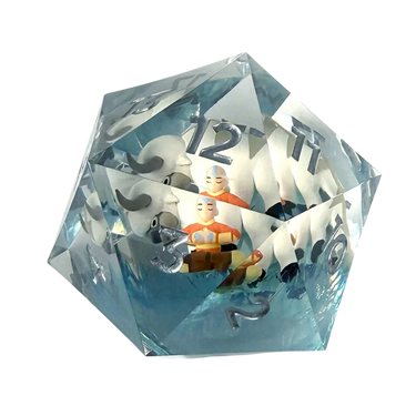 Magic: The Gathering - Avatar: The Last Airbender – Aang & Appa 55mm Spindown Life Counter (PRE-ORDER) - Thirsty Meeples