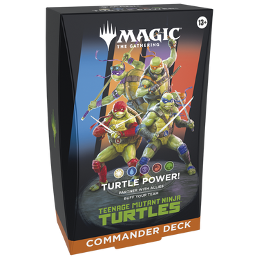 Magic: The Gathering - Teenage Mutant Ninja Turtles Commander Deck (PRE-ORDER) - Thirsty Meeples