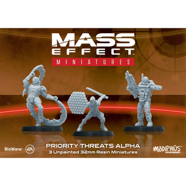 Mass Effect: Priority Threats Alpha - Resin Collectors Miniatures Set - Thirsty Meeples
